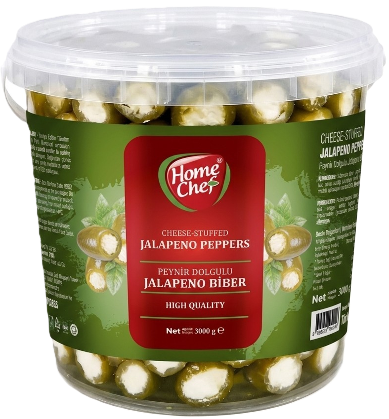 PEYNİR DOLGULU JALAPENO BİBER